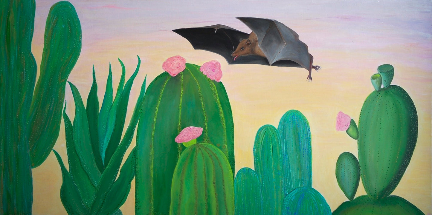 Darkness at Sunset - Acrylic on Canvas | Original Art by Amy Baffa