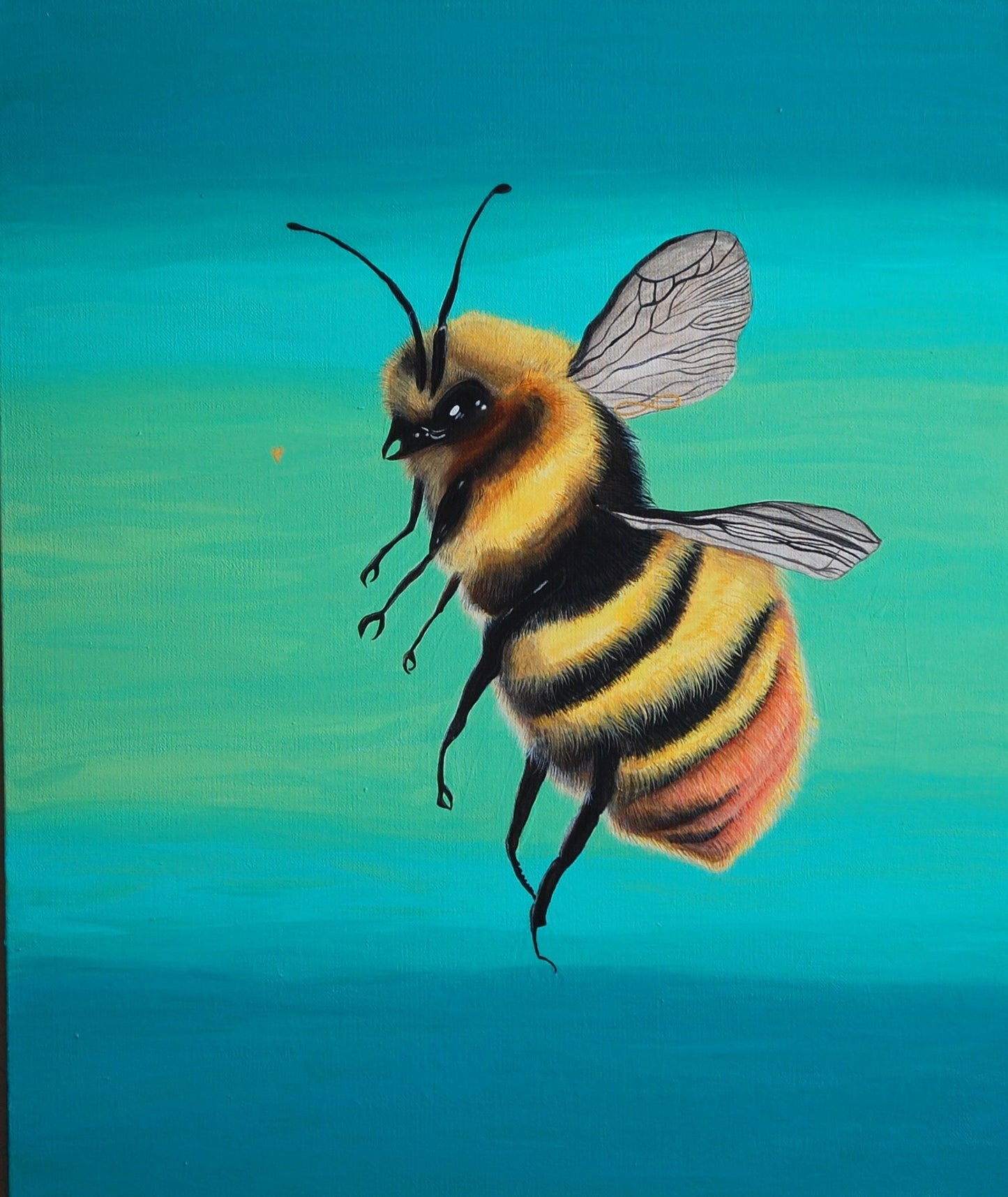 Bee of Love Original Art by Artist Amy Baffa