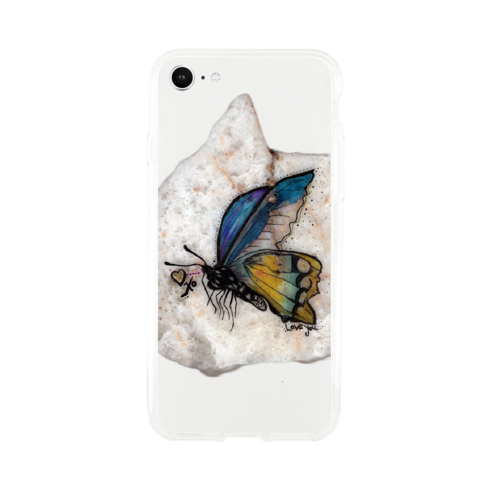Butterfly Clear Case - Original Artwork by Amy Baffa