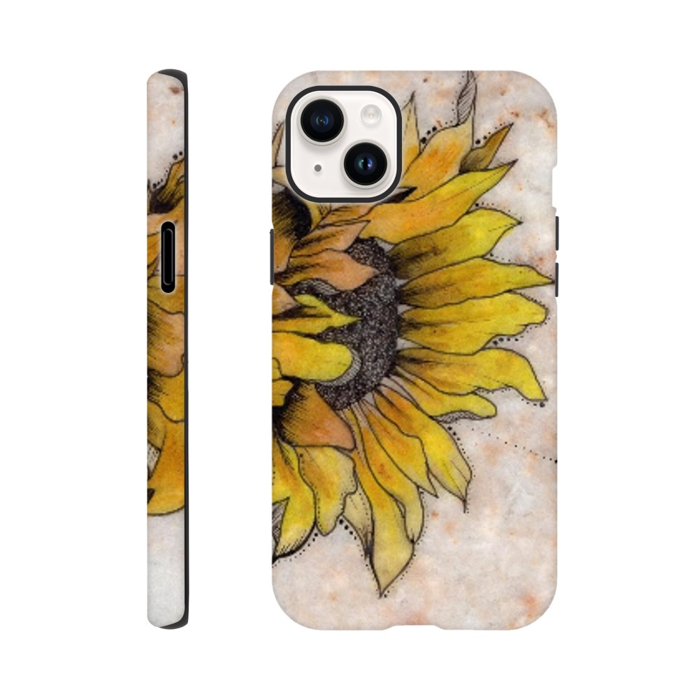 Tough case -Sunflower on Stone | for iPhone Tough case -Sunflower on Stone | for iPhone