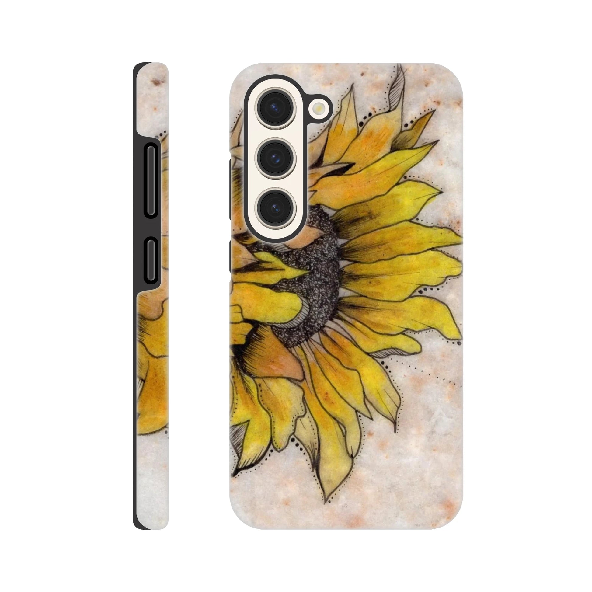 Tough case -Sunflower on Stone | for Samsung phones Tough case -Sunflower on Stone | for Samsung phones