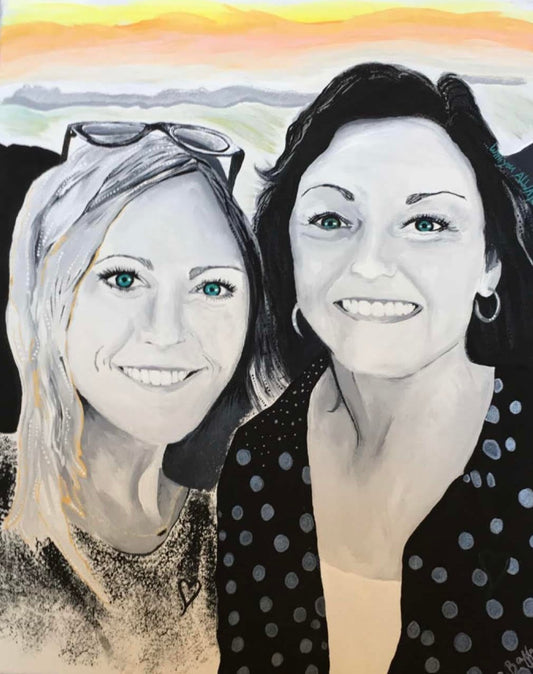 Custom People Portraits - Original Artwork by Amy Baffa
