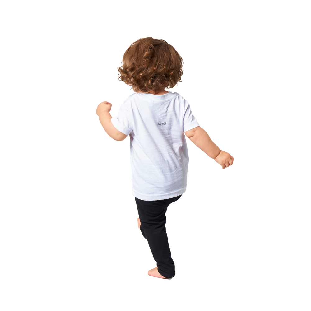 Adorable Sunflower on stone Classic Baby Crewneck T-shirt