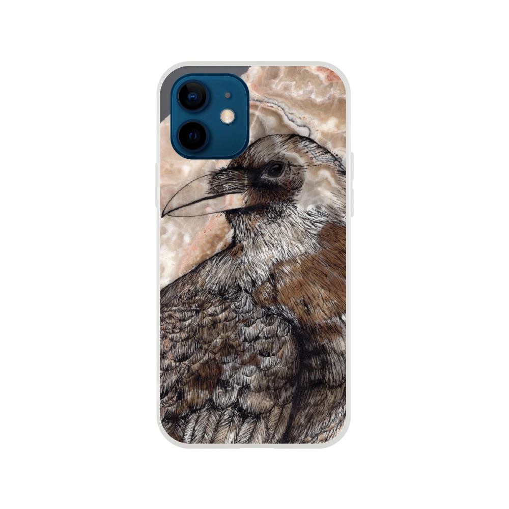 Raven on Stone - Flexi case