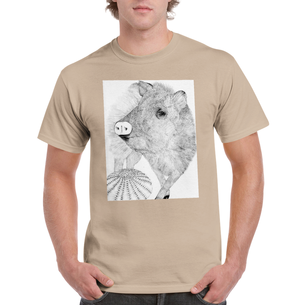 Unique Javelina  Heavyweight Unisex Crewneck T-shirt