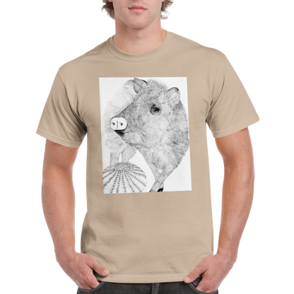 Unique Javelina  Heavyweight Unisex Crewneck T-shirt
