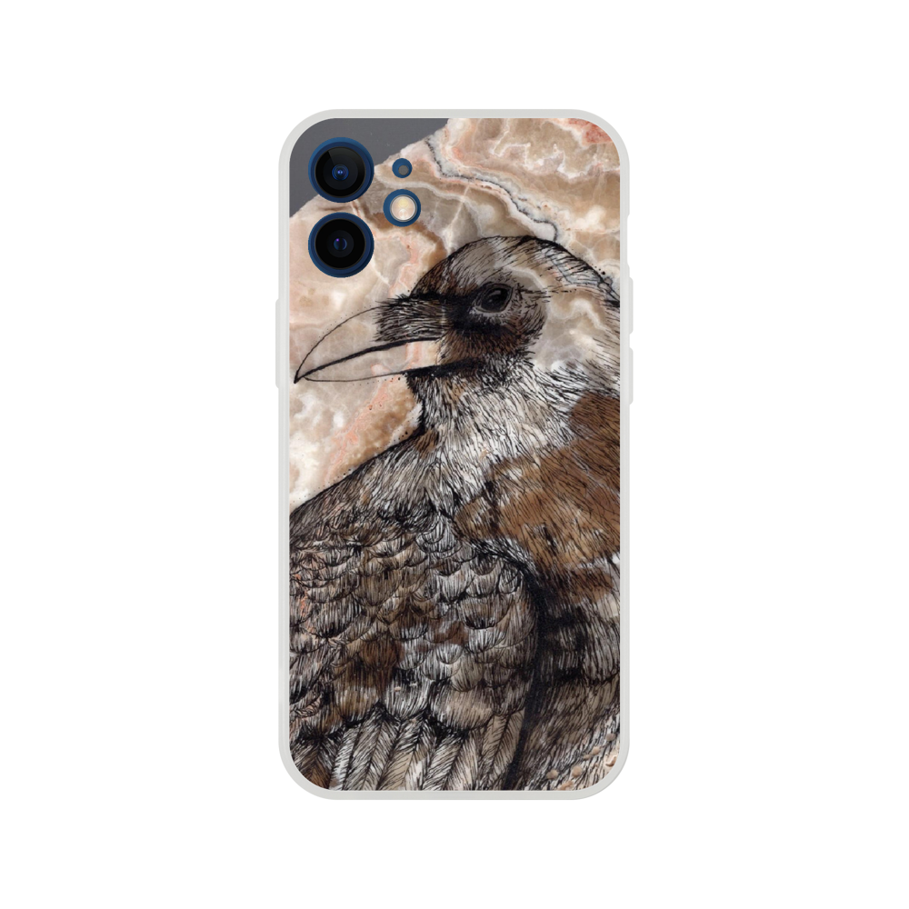 Raven on Stone - Flexi case