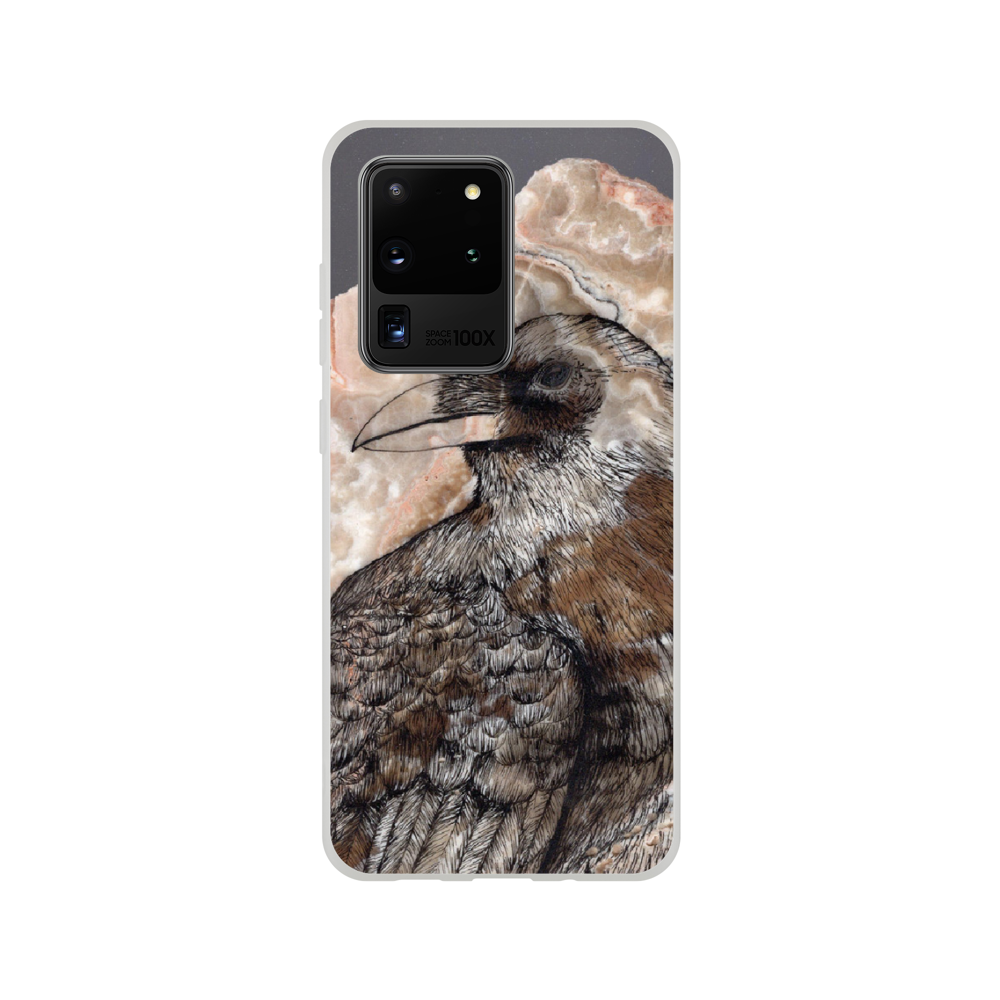 Raven on Stone - Flexi case