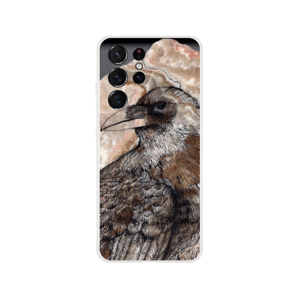 Raven on Stone - Flexi case