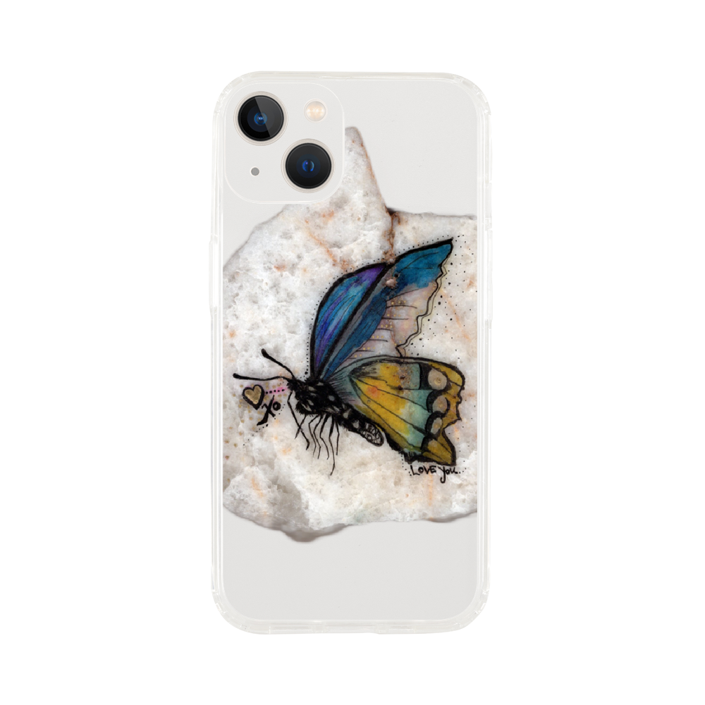 Butterfly Clear Case - Original Artwork by Amy Baffa