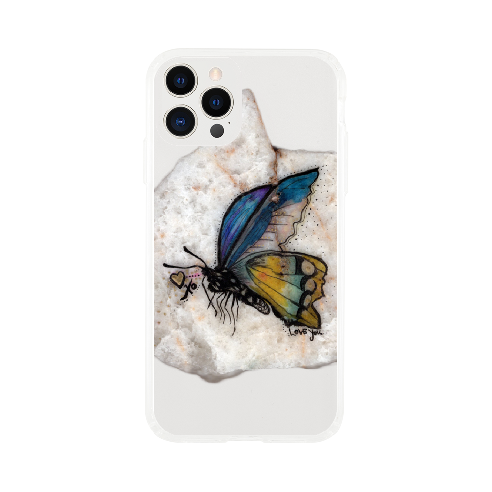 Butterfly Clear Case - Original Artwork by Amy Baffa