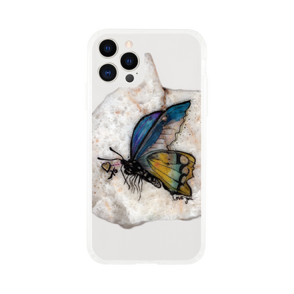 Butterfly Clear Case - Original Artwork by Amy Baffa