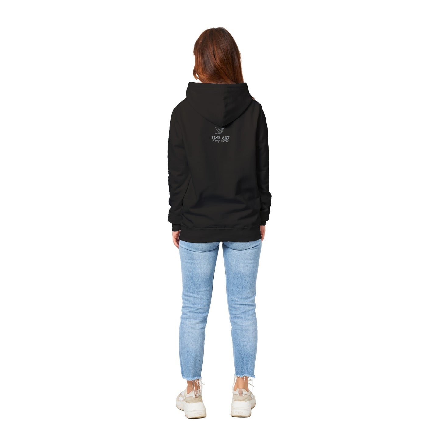 Sunflower on Stone - Premium Womens Pullover Hoodie