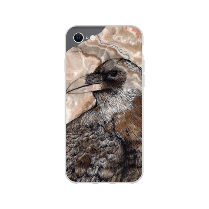 Raven on Stone - Flexi case