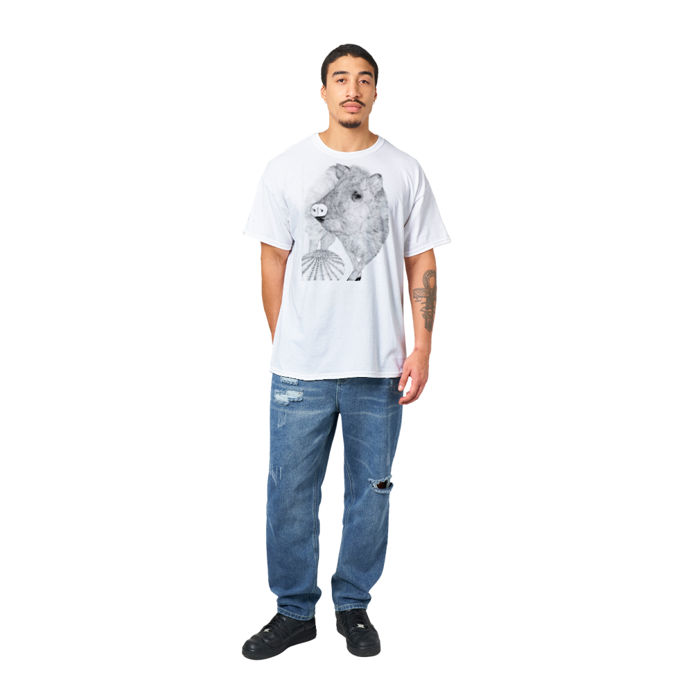 Unique Javelina  Heavyweight Unisex Crewneck T-shirt