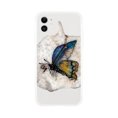 Butterfly Clear Case - Original Artwork by Amy Baffa
