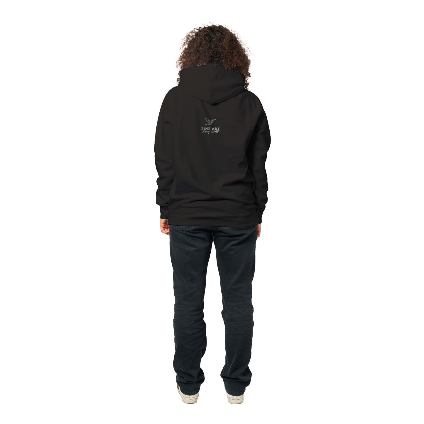 Sunflower on Stone - Premium Womens Pullover Hoodie