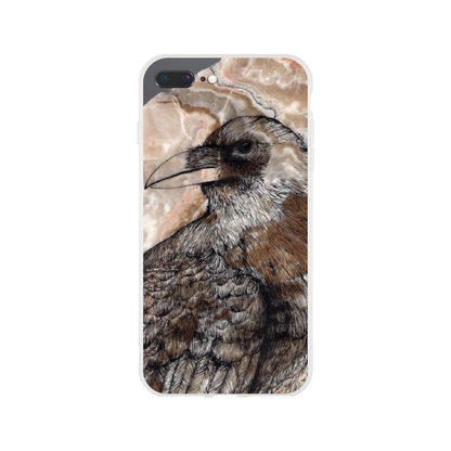 Raven on Stone - Flexi case