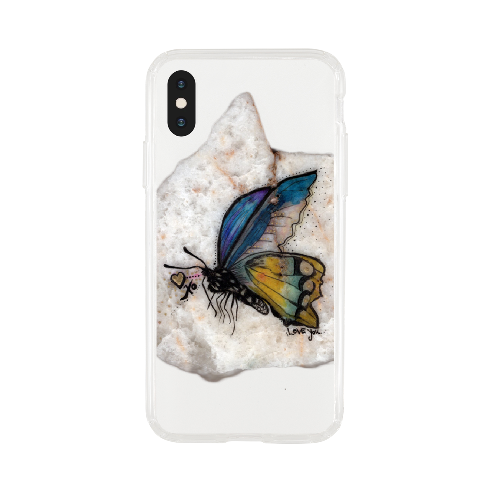 Butterfly Clear Case - Original Artwork by Amy Baffa