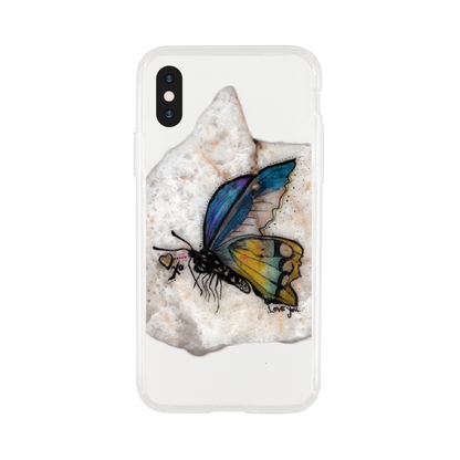 Butterfly Clear Case - Original Artwork by Amy Baffa