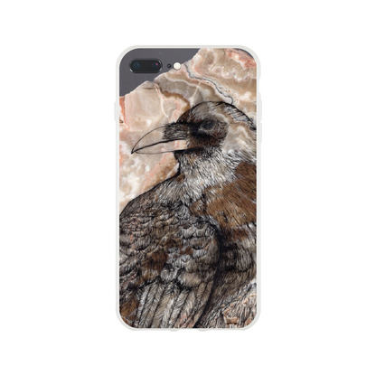 Raven on Stone - Flexi case
