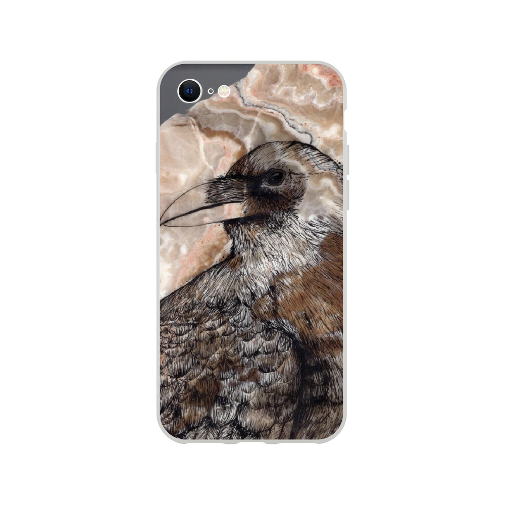 Raven on Stone - Flexi case
