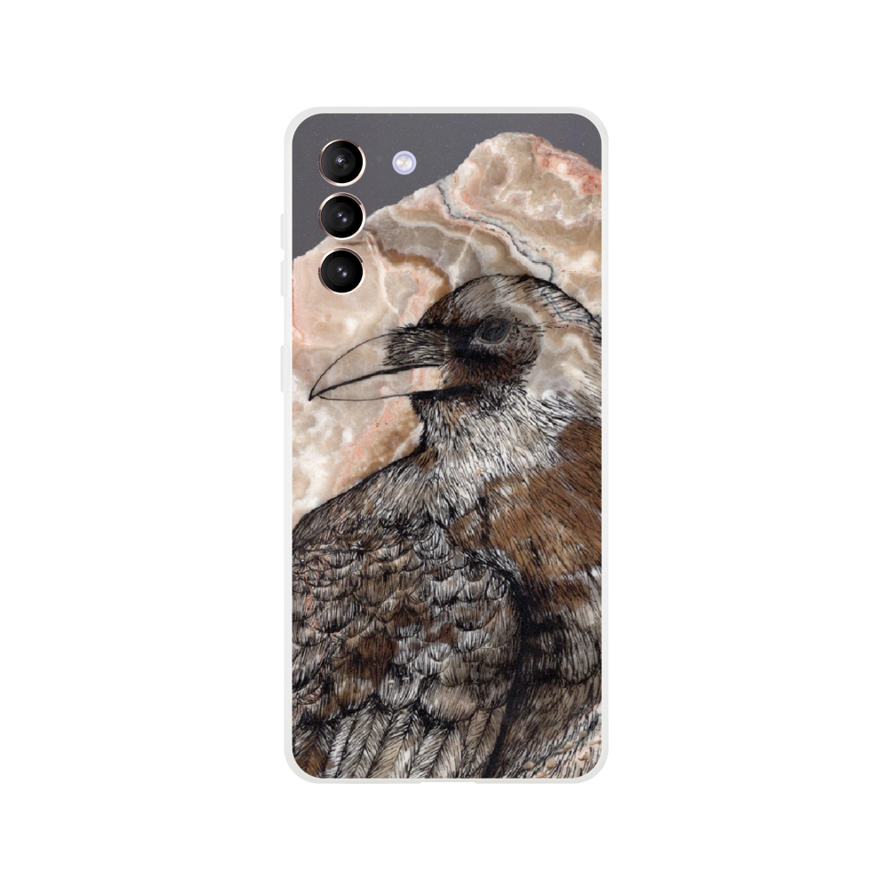 Raven on Stone - Flexi case