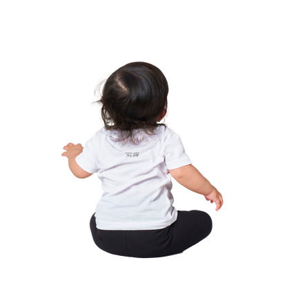 Adorable Sunflower on stone Classic Baby Crewneck T-shirt