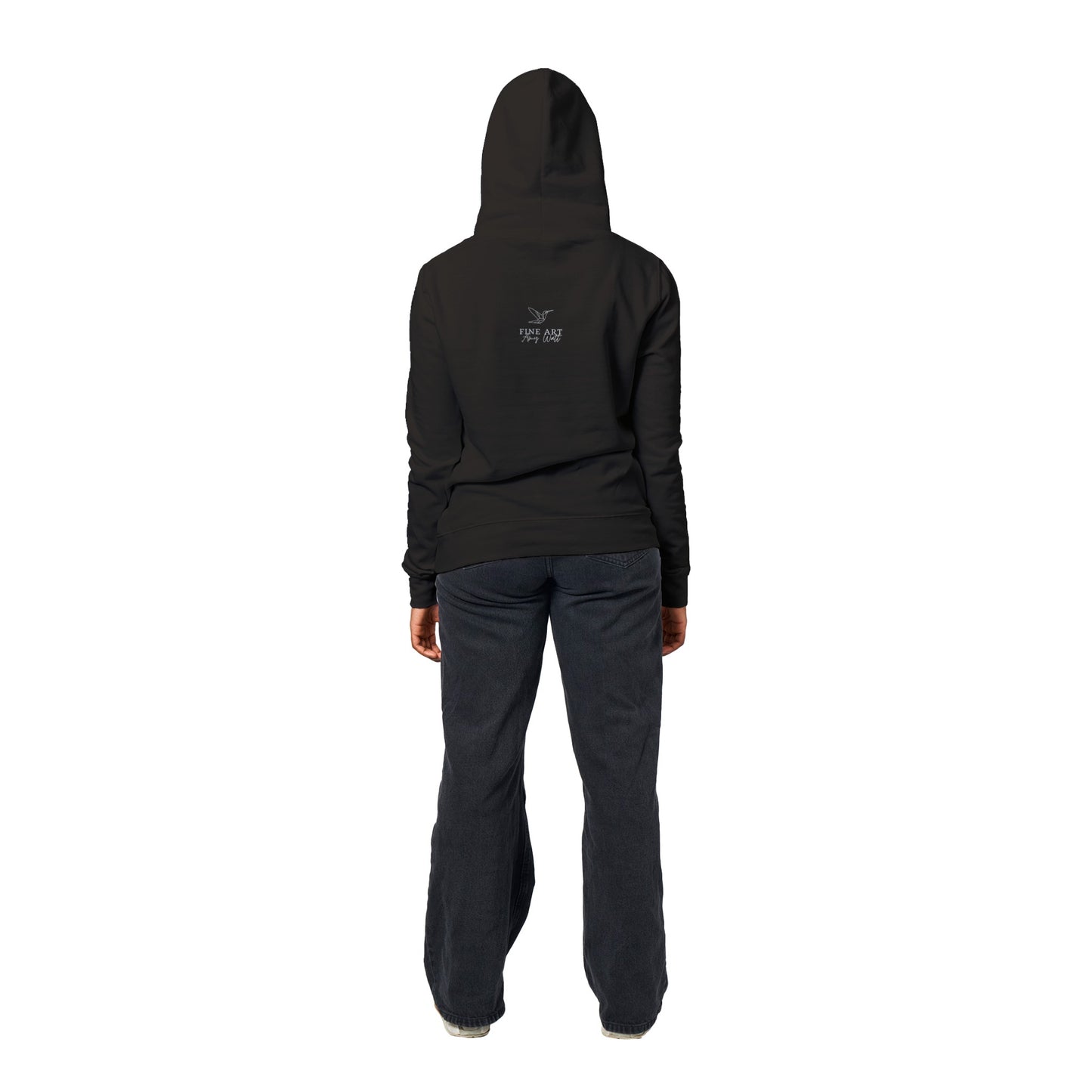 Sunflower on Stone - Premium Womens Pullover Hoodie