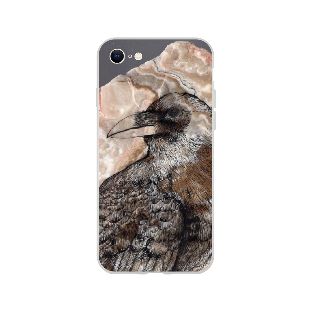Raven on Stone - Flexi case