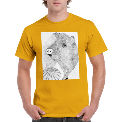 Unique Javelina  Heavyweight Unisex Crewneck T-shirt