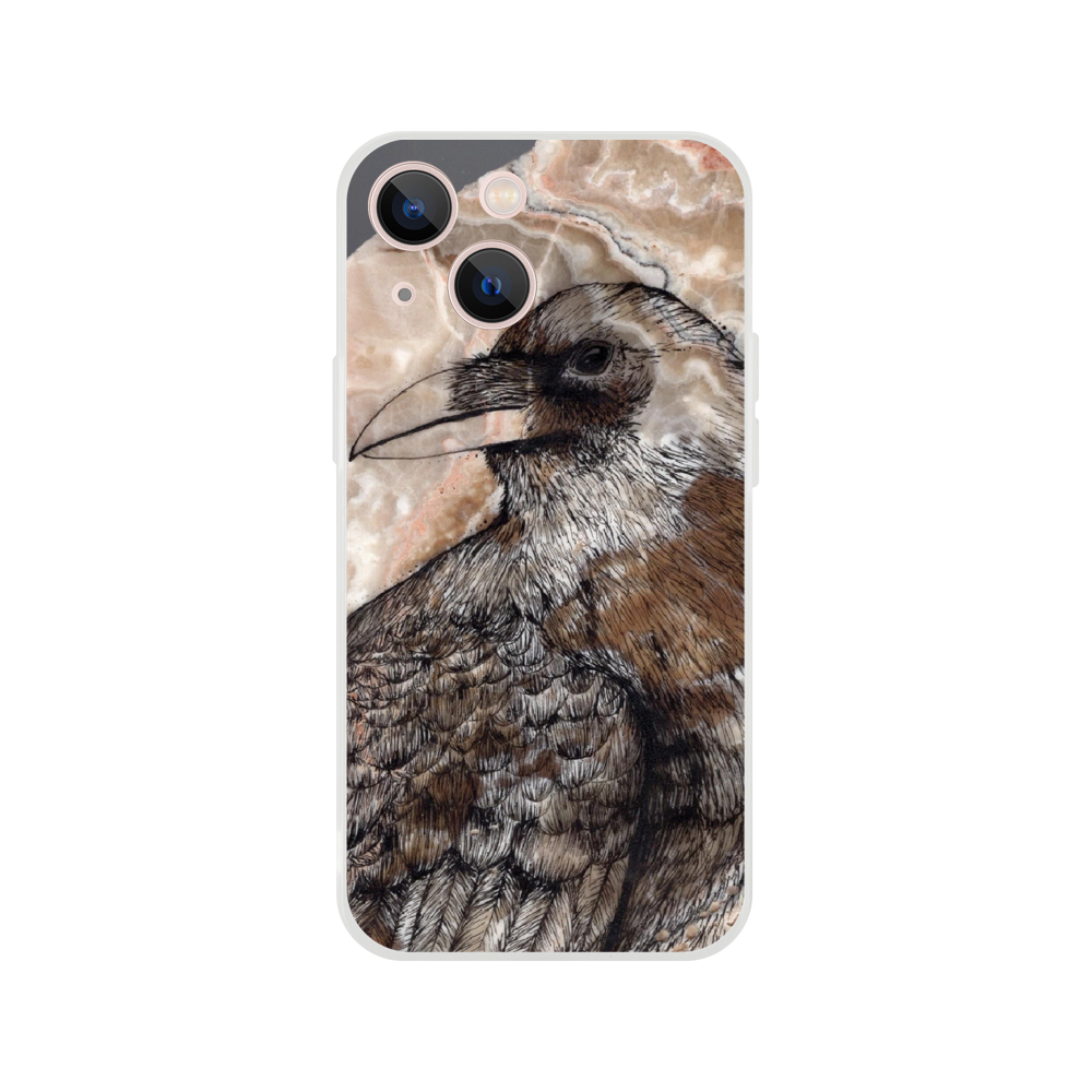 Raven on Stone - Flexi case