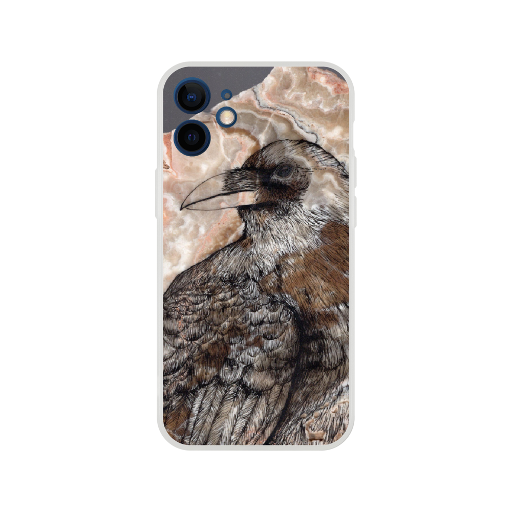 Raven on Stone - Flexi case