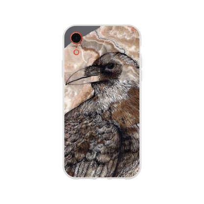 Raven on Stone - Flexi case