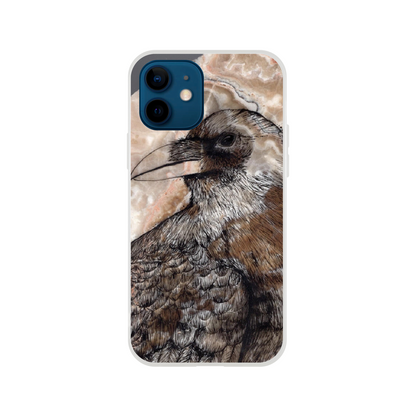 Raven on Stone - Flexi case