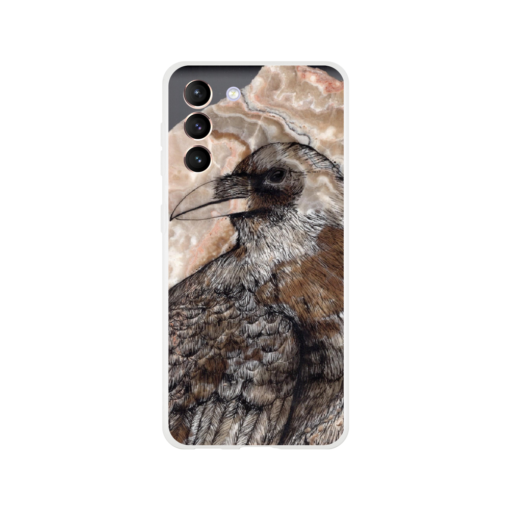 Raven on Stone - Flexi case